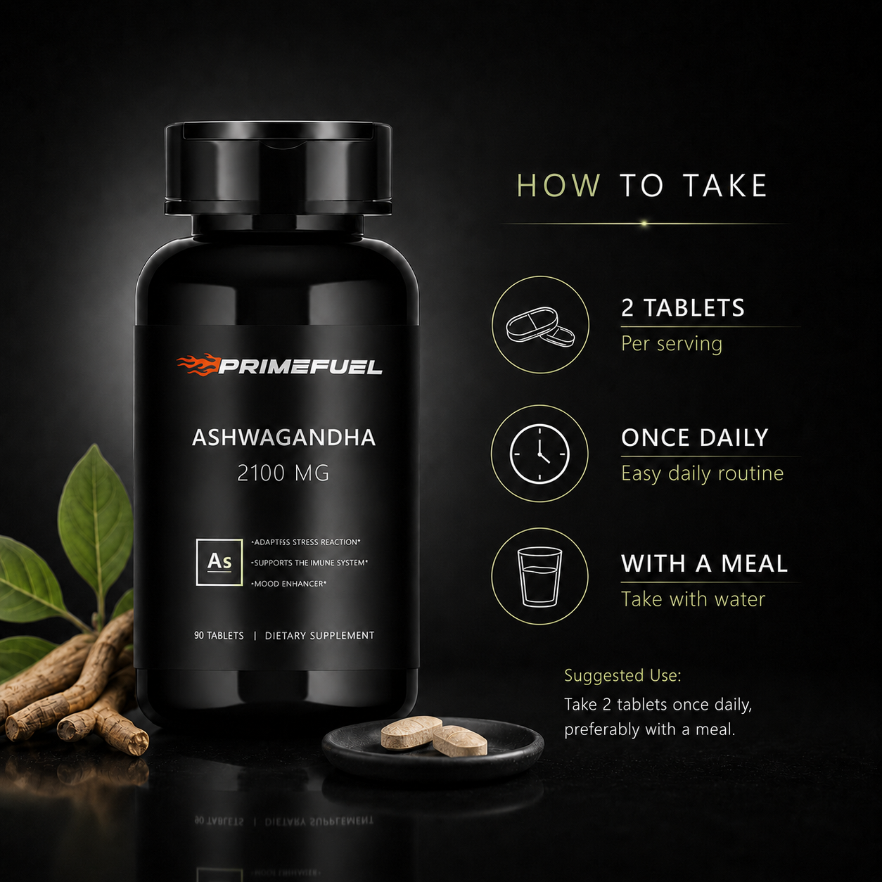 PrimeFuel Alpha Ashwagandha