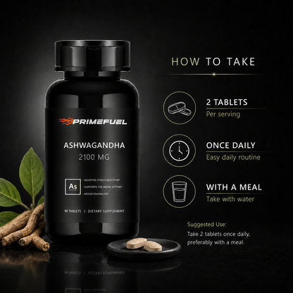 PrimeFuel Alpha Ashwagandha