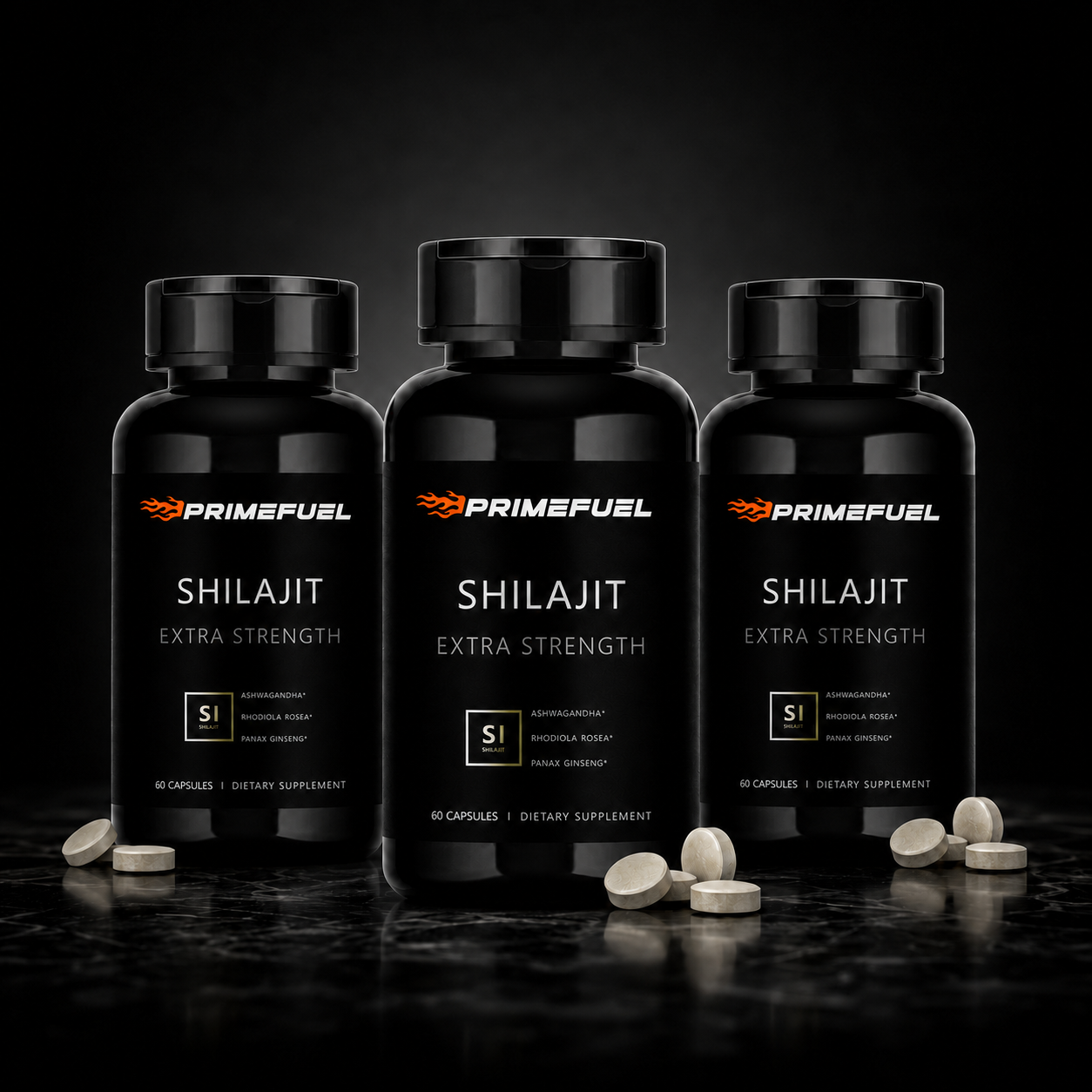 PrimeFuel Shilajit Extra Strength